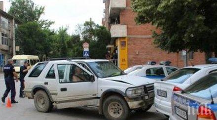 уникум чужденец натресе две патрулки търново котка пресякла пътя снимки