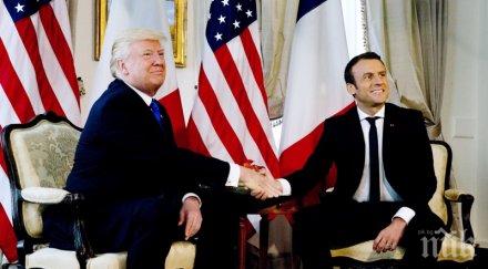 сащ франция реагират заедно използва химическо оръжие сирия