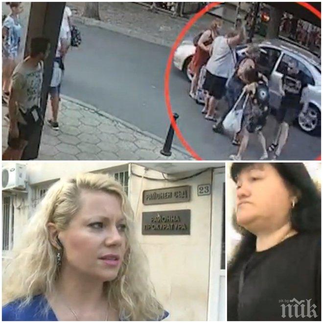 ЧЕЛЕН СБЛЪСЪК! Биячът на незрящите туристи в Несебър в ареста! Майка му напъди журналисти: Махнете се! Това е частна собственост 