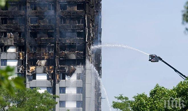 Проверка! 60 сгради във Великобритания не отговарят на противопожарните изисквания