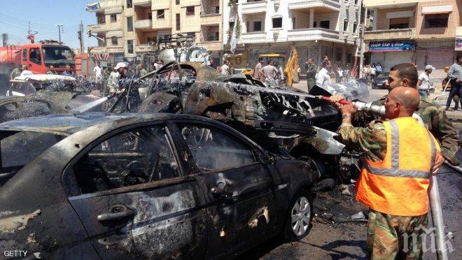 ОТНОВО! Взрив разтърси армейски пункт в Дамаск 