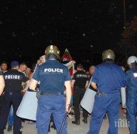 Протестът в Асеновград приключи, засиленото полицейско присъствие остава