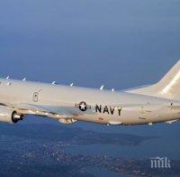 Американски военен самолет проведе разузнавателен полет близо до руската база в Тартус