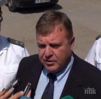 Военният министър Красимир Каракачанов: Искам разсрочване на плащанията за изтребителите