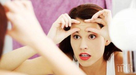 виновен бръчките