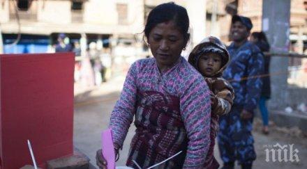 непалските граждани гласуваха първи път години