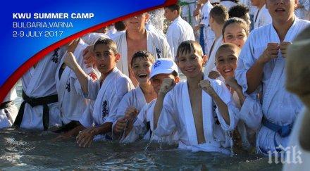 пръв път лагера киокушин камчия grand prix бойци българия япония русия снимки