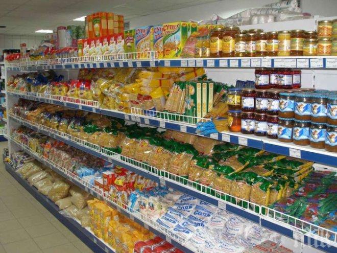 Цените на едро на хранителните продукти скочиха с 0,6%