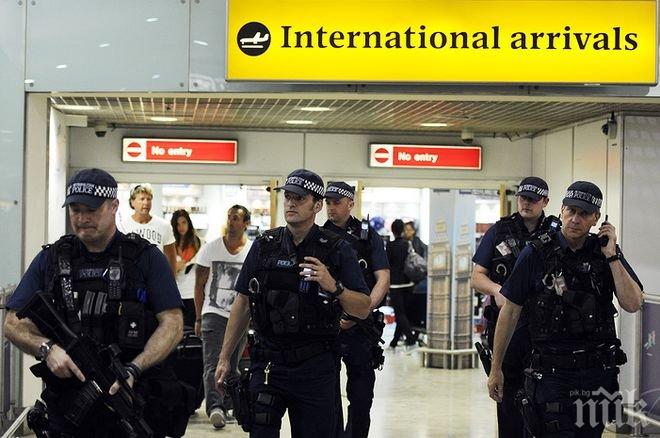 Арест! Лондонската полиция задържа жена по подозрение в подготовка на терористични актове
