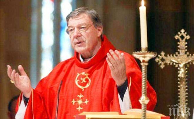 Главният ватикански финансист Джордж Пел отново е обвинен педофилия