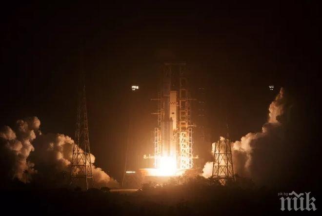 Китай изстреля  най-мощната си ракета-носител