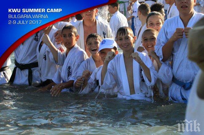 За пръв път на лагера по киокушин в Камчия: Grand Prix между бойци от България, Япония и Русия (СНИМКИ)