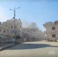 Инцидент! Склад за боеприпаси в Идлиб се взриви. Няма пострадали