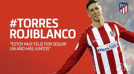 официално фернандо торес остава атлетико мадрид един сезон