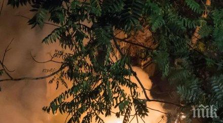 огнен горски пожар заплашва древна олимпия