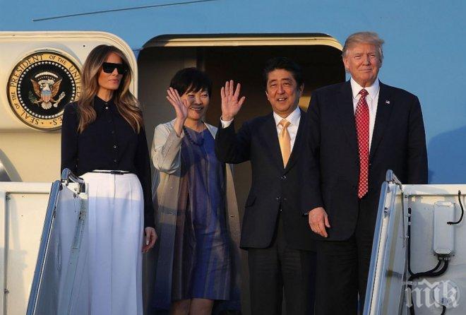 СТАВА НАПЕЧЕНО! САЩ и Япония с общ фронт срещу Северна Корея