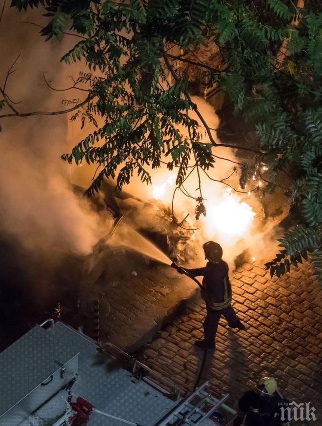 Огнен ад! Горски пожар заплашва Древна Олимпия