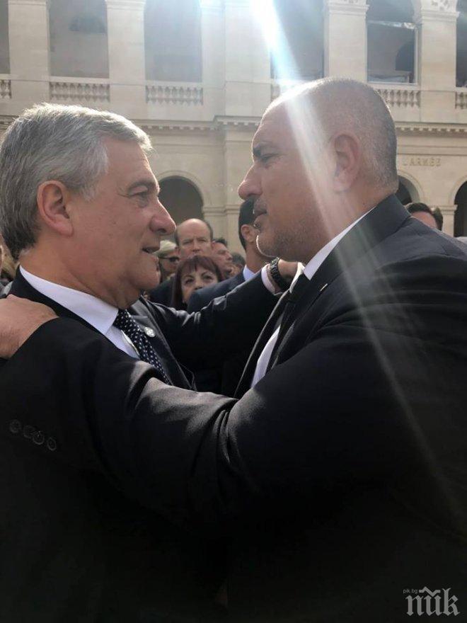 ПЪРВО В ПИК! Премиерът Борисов изпрати Симон Вейл с първите мъже на Европа