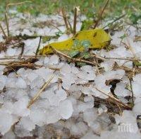 Едва 40% от земеделските площи са защитени от градушки