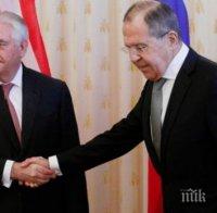 Държавният секретар на САЩ Рекс Тилърсън ще се срещне със Сергей Лавров