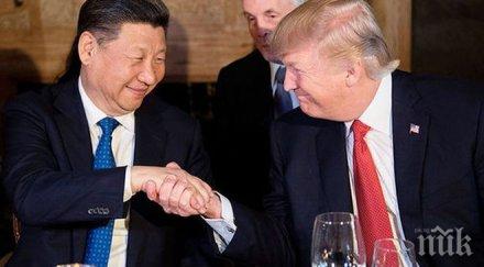 тръмп китайският президент обсъдиха темата южна корея