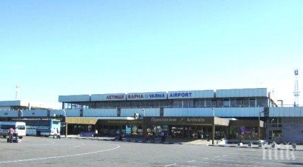 огнен летище варна евакуират пътници автобус