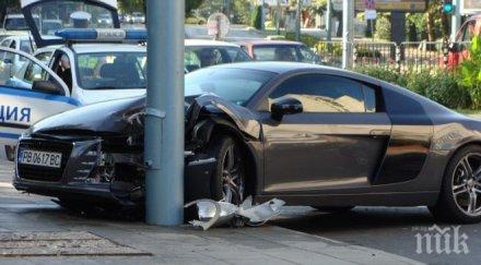 годишен мъж загина заби колата електрически стълб