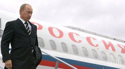 любопитно самолетът путин заобиколил полша балтийските държави път