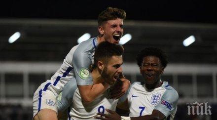 юношите англия затвърдиха превъзходството нашата група разгром германия
