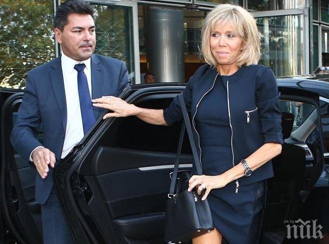 Неуморна! Г-жа Макрон умее да разпуска, въпреки натоварения си график