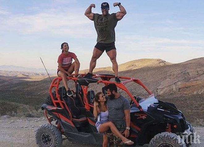 Няма да повярвате! Най-големият плейбой в света си хвана сериозно гадже (СНИМКИ 18+)