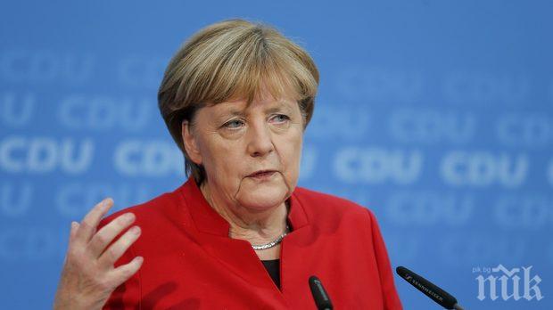 Ангела Меркел скочи срещу насилствените протести в Хамбург