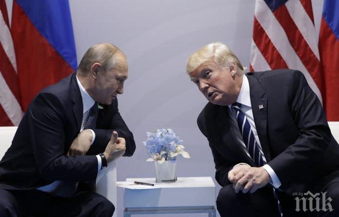 Тръмп: Срещата с Путин премина страхотно!