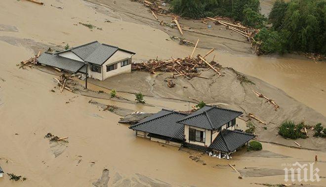 Бедствие! Жертвите на наводненията в Югозападна Япония достигнаха 18