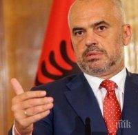 На четири очи! Премиерът на Албания и президента на Турция обсъдиха общи проекти
