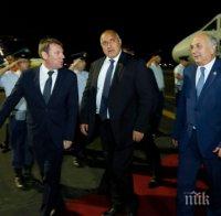 ПЪРВО В ПИК! Премиерът Борисов пристигна в Солун (СНИМКИ)