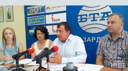 скандал бизнесмен пращал мутри кмета септември