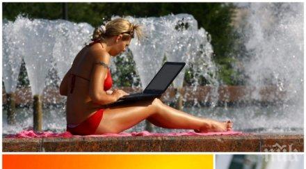 мор горещините продължават заливат живакът сандански удари градуса