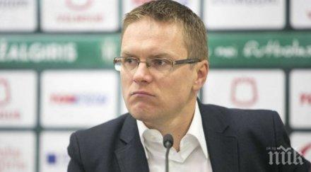 треньорът жалгирис победата тима лудогорец трябваше вкараме