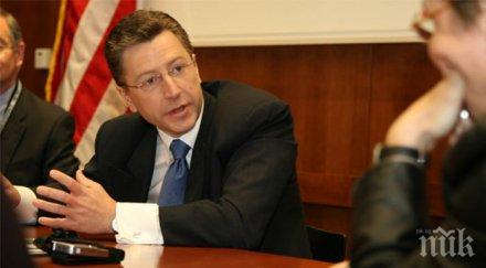 пециалният пратеник сащ украйна курт волкер провел разговори украински представители изпълнението минск