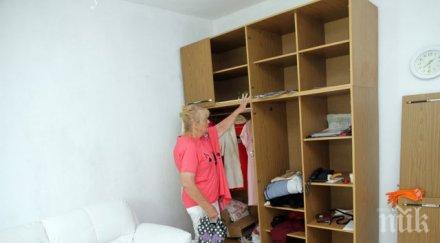 роми оглозгаха цял апартамент нула време