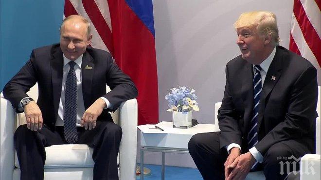 Песков разкри: Путин е доволен от първата си среща с Тръмп!