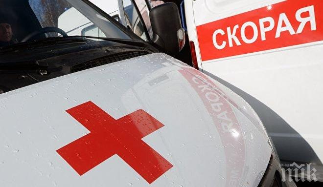 12 ранени при автомобилна катастрофа край Красноярск