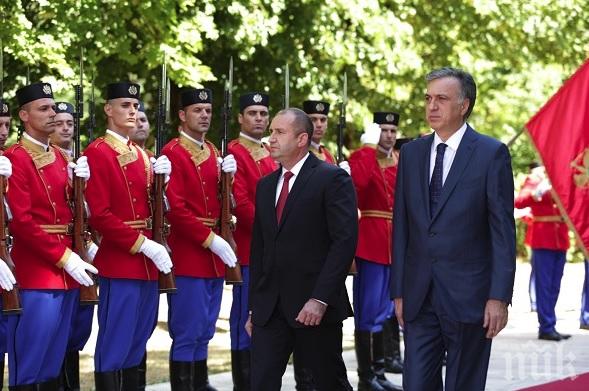 Румен Радев: Последователната проевропейска политика на Черна гора е пример за всички държави от Западните Балкани