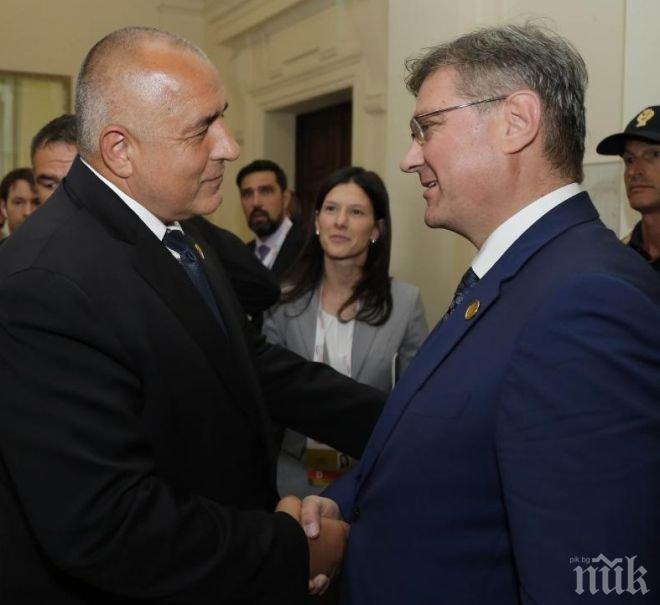 Борисов със силни думи към лидерите от Берлинския процес на срещата на върха в Триест