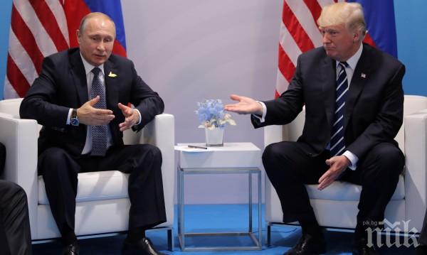 Тръмп: Разбирам се много добре с Путин