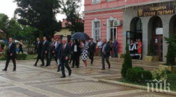 президентът радев съпругата срещнаха наследниците елин пелин