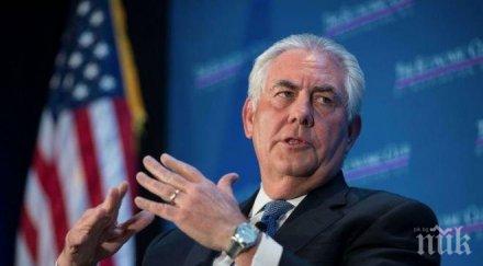 рекс тилърсън напусна катар без постигнал напредък разрешаването дипломатическата криза персийския залив