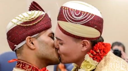 сензация първият гей брак мюсюлмани вече факт видео