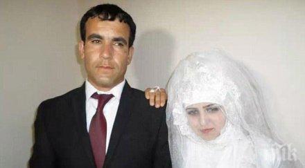 разтърсваща трагедия булка успя убеди младоженеца девствена сложи живота снимки